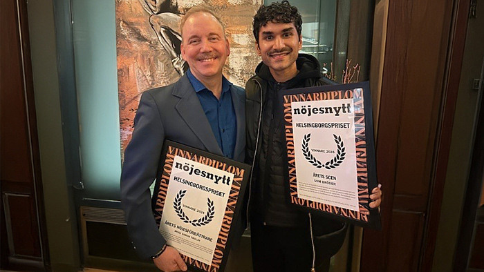 Årets Nöjesförbättrare och Årets scen!