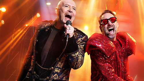 Elton John meets Freddie Mercury