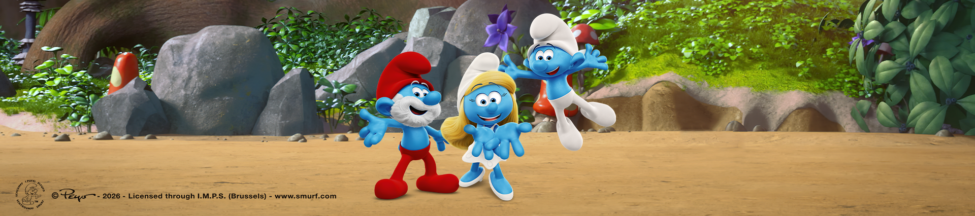 Party med Smurfarna