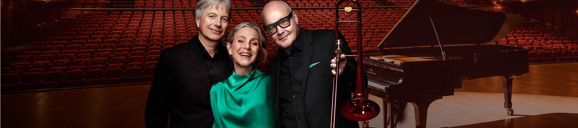 Två och en Steinway – Helen Sjöholm, Nils Landgren och Jan Lundgren